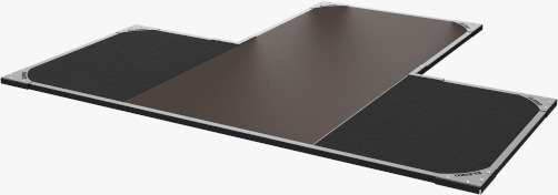 Insert Platform for XF 80 Light Rack Eleiko, Black/Brown ...